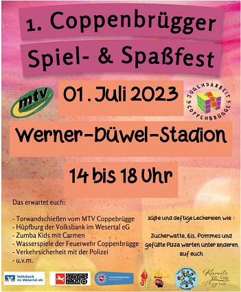 Coppenbrügger Spiel- & Spaßfest 2023 © Gemeinde Coppenbrügge